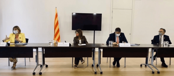 Reunió amb el Govern de la Generalitat